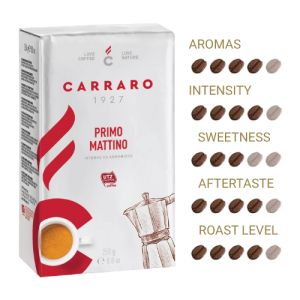 Ground Coffee Primo Mattino 250g Ground A